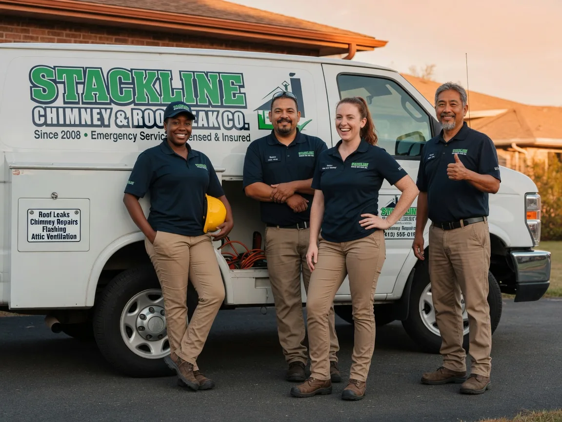 Chimney flashing repair company in Burkeville, VA
